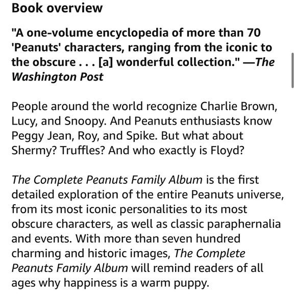 The Complete Peanuts Family Album - Picture 10 of 11